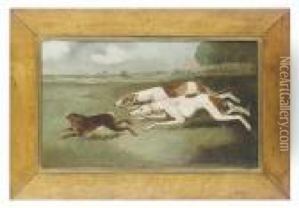 The Chase Oil Painting - Samuel Spode