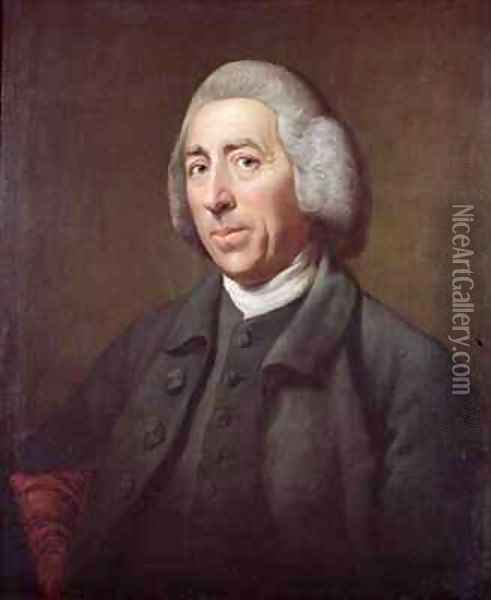 Portrait of Lancelot Capability Brown 1716-83 Oil Painting - Sir Nathaniel Dance-Holland
