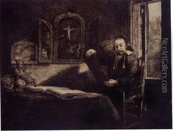 Abraham Francen Oil Painting - Rembrandt Van Rijn