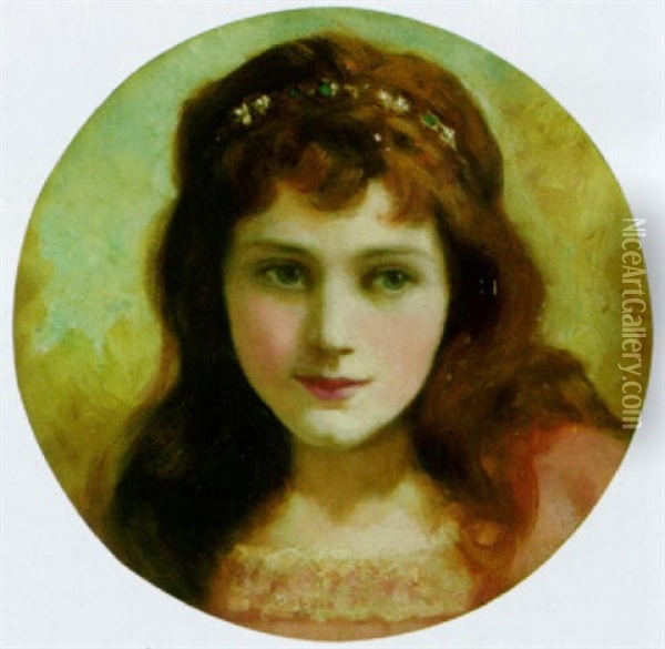 The Young Princess Oil Painting - Frank Dicksee