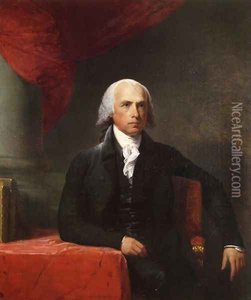 James Madison 1805-07 Oil Painting - Gilbert Stuart