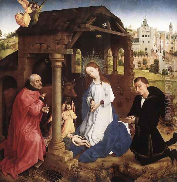 Pierre Bladelin Triptych - central panel Oil Painting - Rogier van der Weyden