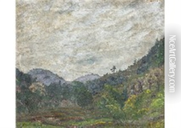 Landscape Oil Painting - Kunzo Minami