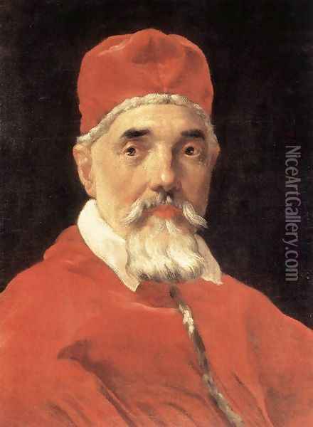 Pope Urban VIII 1632 Oil Painting - Gian Lorenzo Bernini
