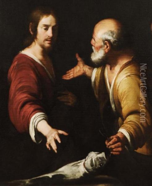 La Chiamata Di San Pietro Oil Painting - Bernardo Strozzi