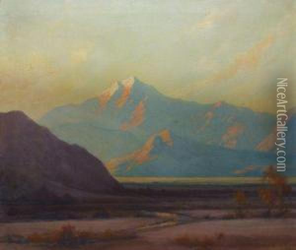 Mount Gargania Oil Painting - Gordon Coutts