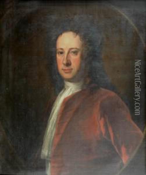 Professor Alexander Bayne (1685-1737) Oil Painting - William Aikman