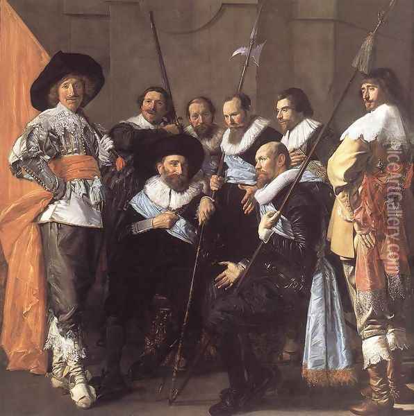 The Meagre Company [detail] Oil Painting - Frans Hals