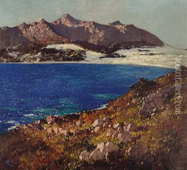 Hout Bay Oil Painting - Robert Gwelo Goodman