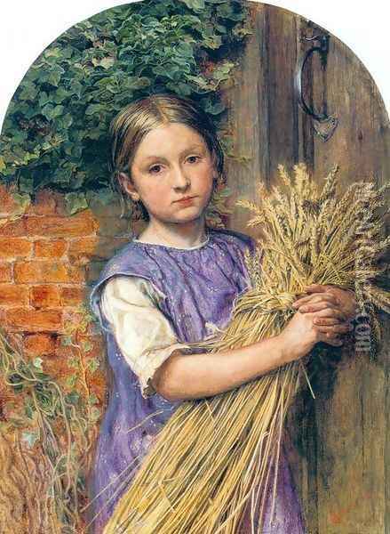 The Good Harvest of 1854 Oil Painting - Charles Allston Collins