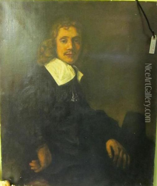 Portraits Of A Lady And Gentleman Oil Painting - Rembrandt Van Rijn