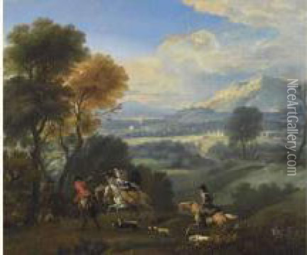 Jakob Oil Painting - Jan van Huchtenburg