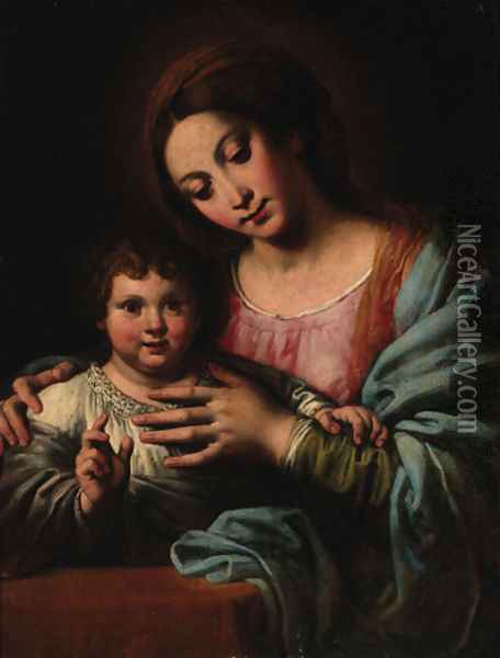 The Madonna and Child Oil Painting - Carlo Ceresa