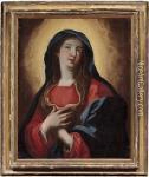 Madonna Addolorata Oil Painting - Peter Paul Rubens