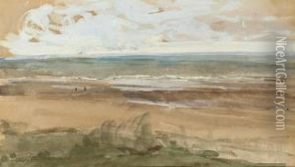 Portmarnock, Co. Dublin Oil Painting - Nathaniel R.H.A. Hone Ii,