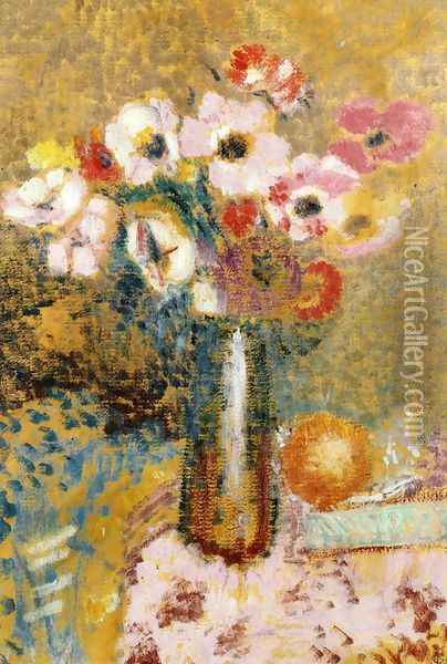 Poppies Oil Painting - Georges Lemmen