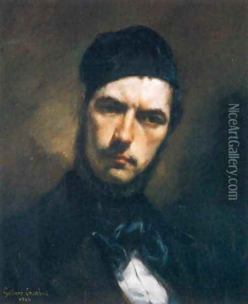 Portrait of H. J. van Wisselingh Oil Painting - Gustave Courbet