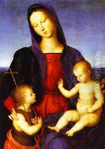 Diotalevi Madonna 1503 Oil Painting - Raphael
