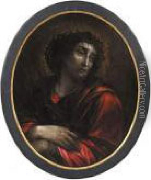 Ecce Homo. Oil Painting - Carlo Dolci