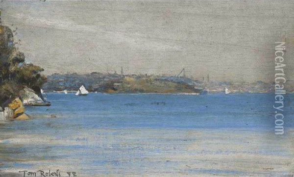 Sydney Harbour Impression Oil Painting - Tom Roberts