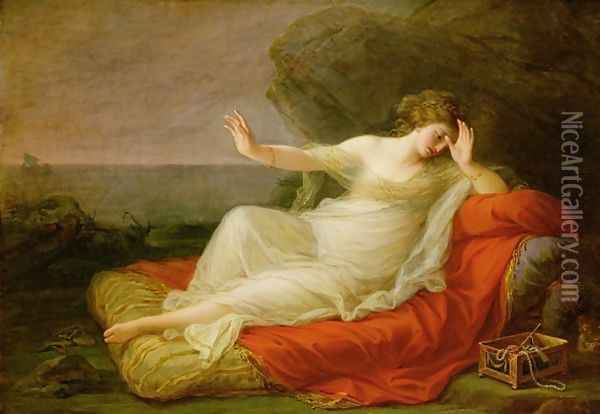 Ariadne Abandoned by Theseus on Naxos Oil Painting - Angelica Kauffmann