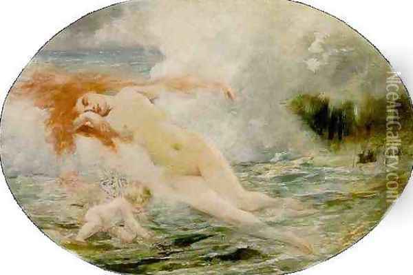 The Birth of Venus Oil Painting - Henri Gervex