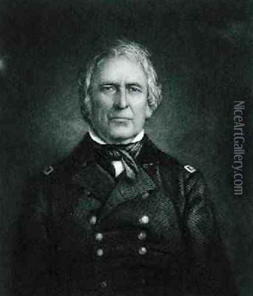 Zachary Taylor 2 Oil Painting - Maguire