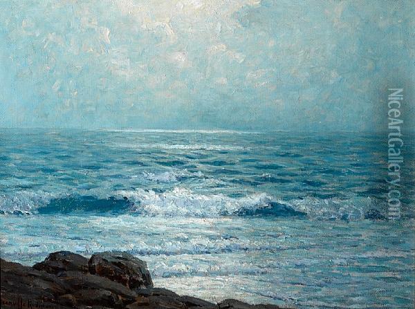 Morning On The Pacific Oil Painting - Granville Redmond