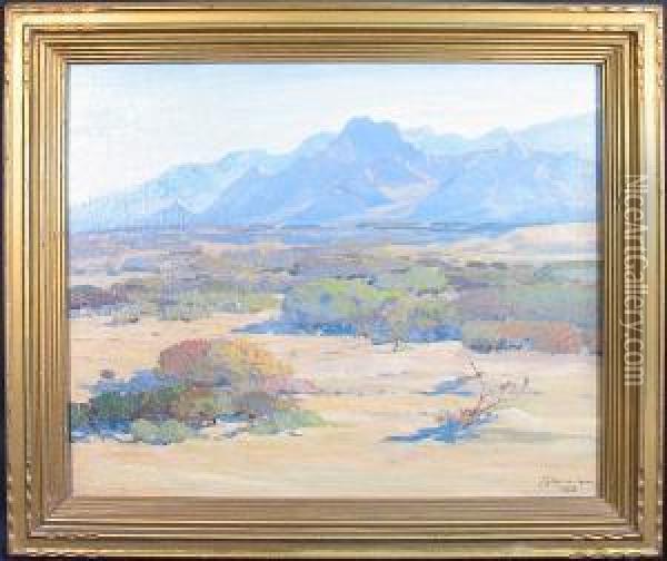 Indio, California Oil Painting - Fred Grayson Sayre