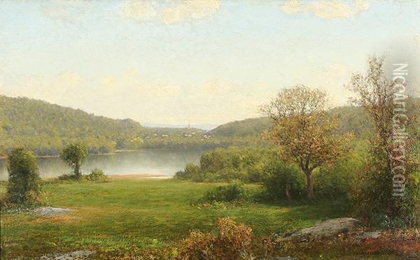 View To Ashfieldmassachusetts Oil Painting - Henry Augustus Ferguson
