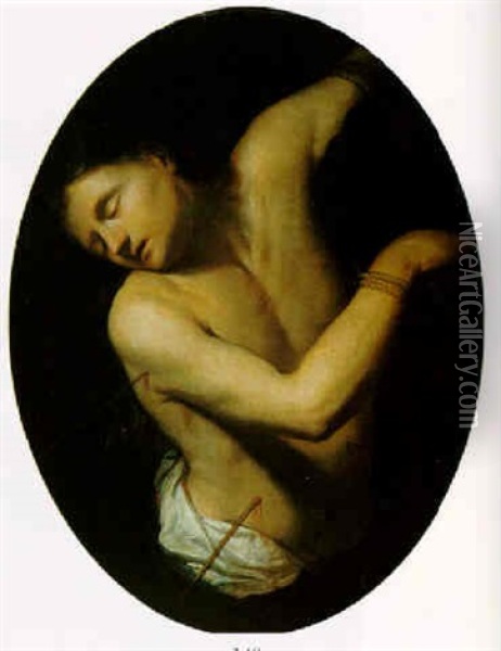 Saint Sebastian Oil Painting - Lorenzo Pasinelli