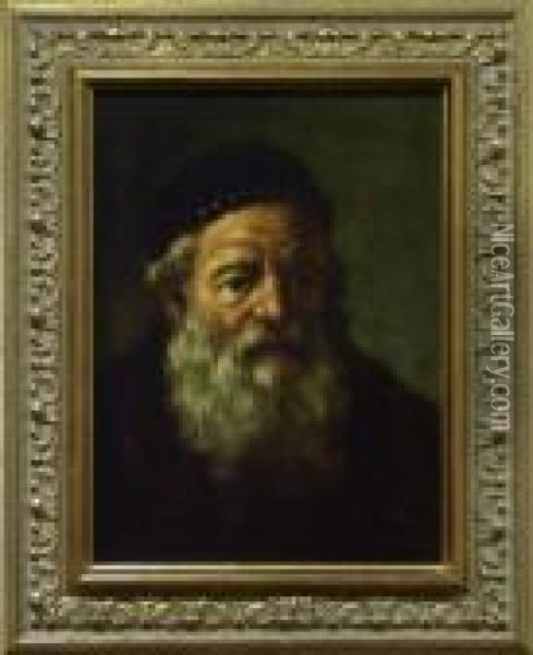 De Grijsaard Oil Painting - Rembrandt Van Rijn