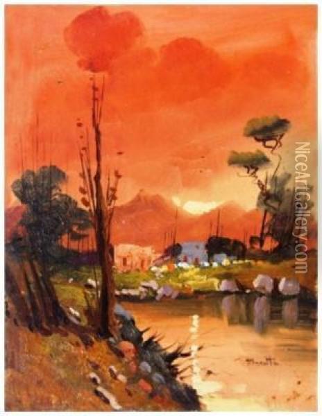 Senza Titolo Oil Painting - Hardesty Gilmore Maratta