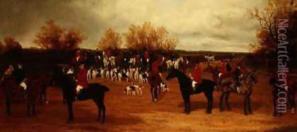 Before the Hunt Oil Painting - Sylvester Martin