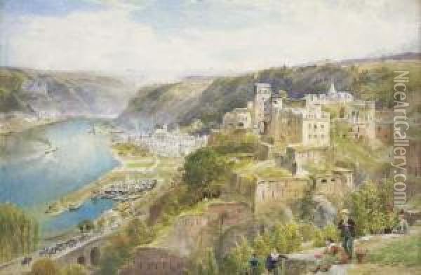 Heidelberg Oil Painting - Ebenezer Wake Cook