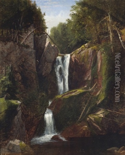 The Chasm Oil Painting - Harrison Bird Brown