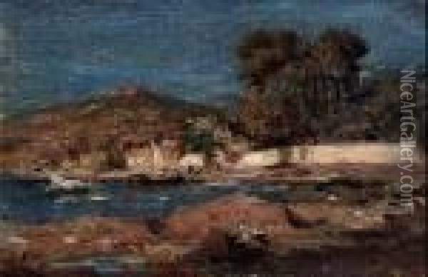 Petit Port Mediterranen Oil Painting - Adolphe Appian