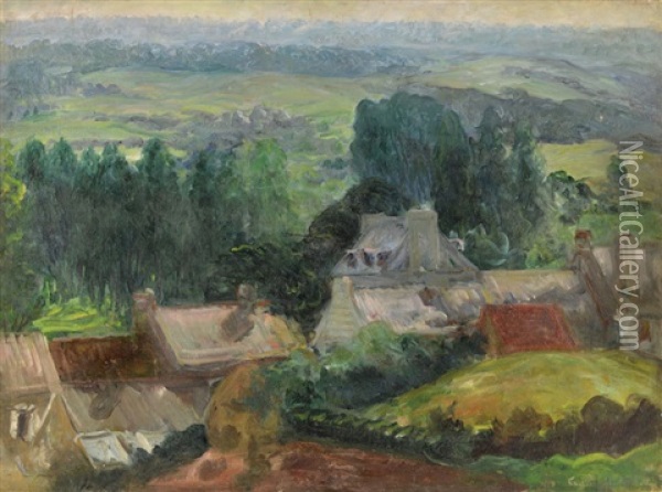 Paysage Breton Oil Painting - Konstantin Kuznetsov