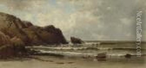 Seascape Oil Painting - Alfred Thompson Bricher