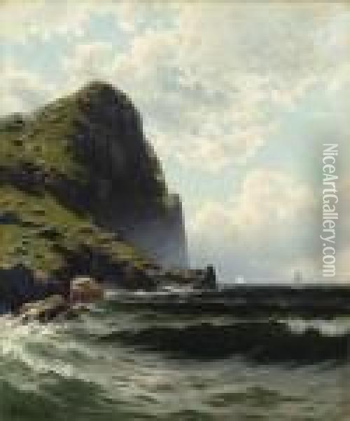 Brundith Head, Grand Manan Oil Painting - Alfred Thompson Bricher
