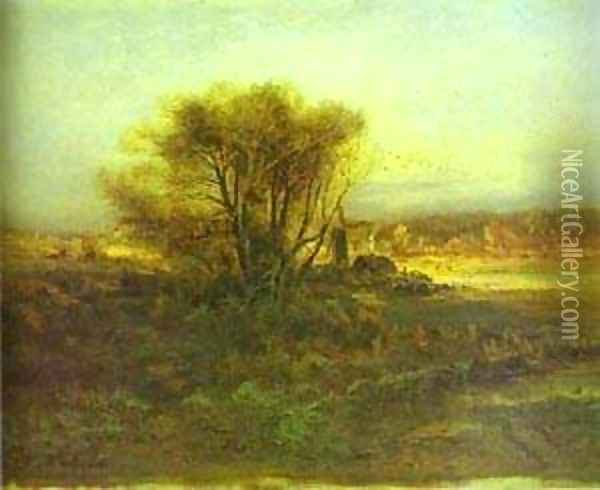 Autumn 1871 Oil Painting - Alexei Kondratyevich Savrasov