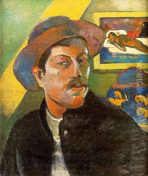 Portrait de l'Artiste Oil Painting - Paul Gauguin