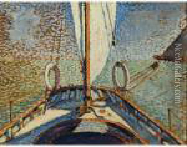Collioure Le Mohamed-el-sadok Oil Painting - Paul Signac