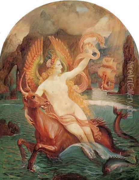 The Siren 1897 Oil Painting - Armand Point