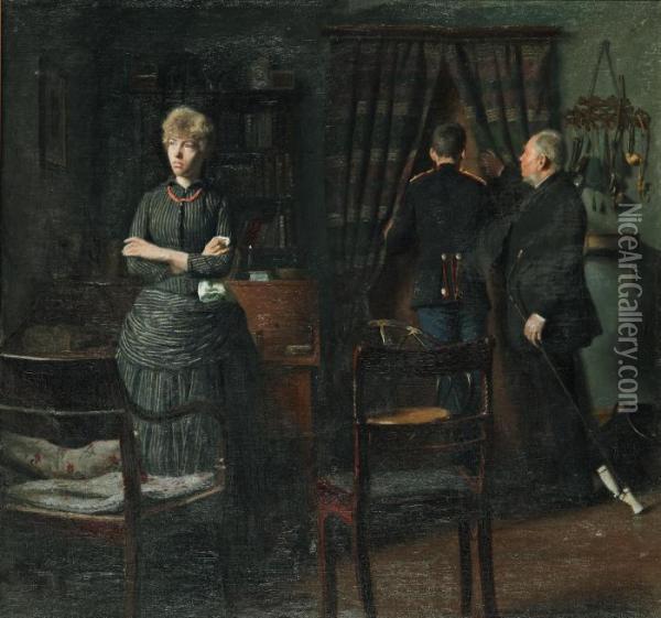 Frieri Oil Painting - Peder Vilhelm Ilsted
