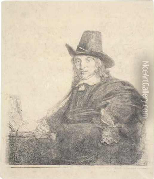 Jan Asselyn, Painter Oil Painting - Rembrandt Van Rijn