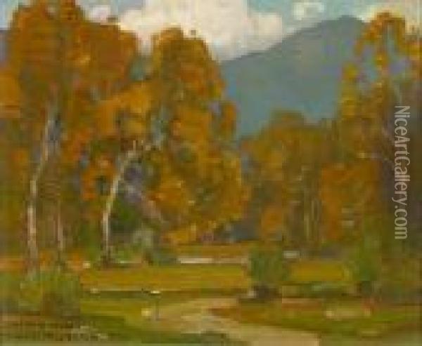 Laguna Landscape Oil Painting - William Wendt