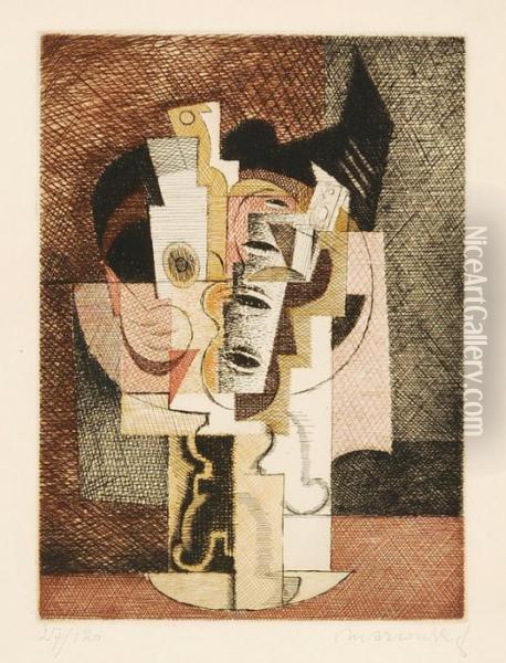 Latable Oil Painting - Louis Marcoussis