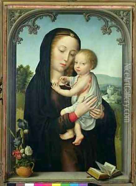 Virgin and Child Oil Painting - Gerard David