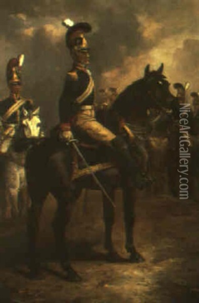 Royal Horse Guards Oil Painting - Richard Beavis